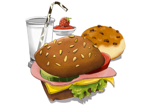 Frühstück für die Schule