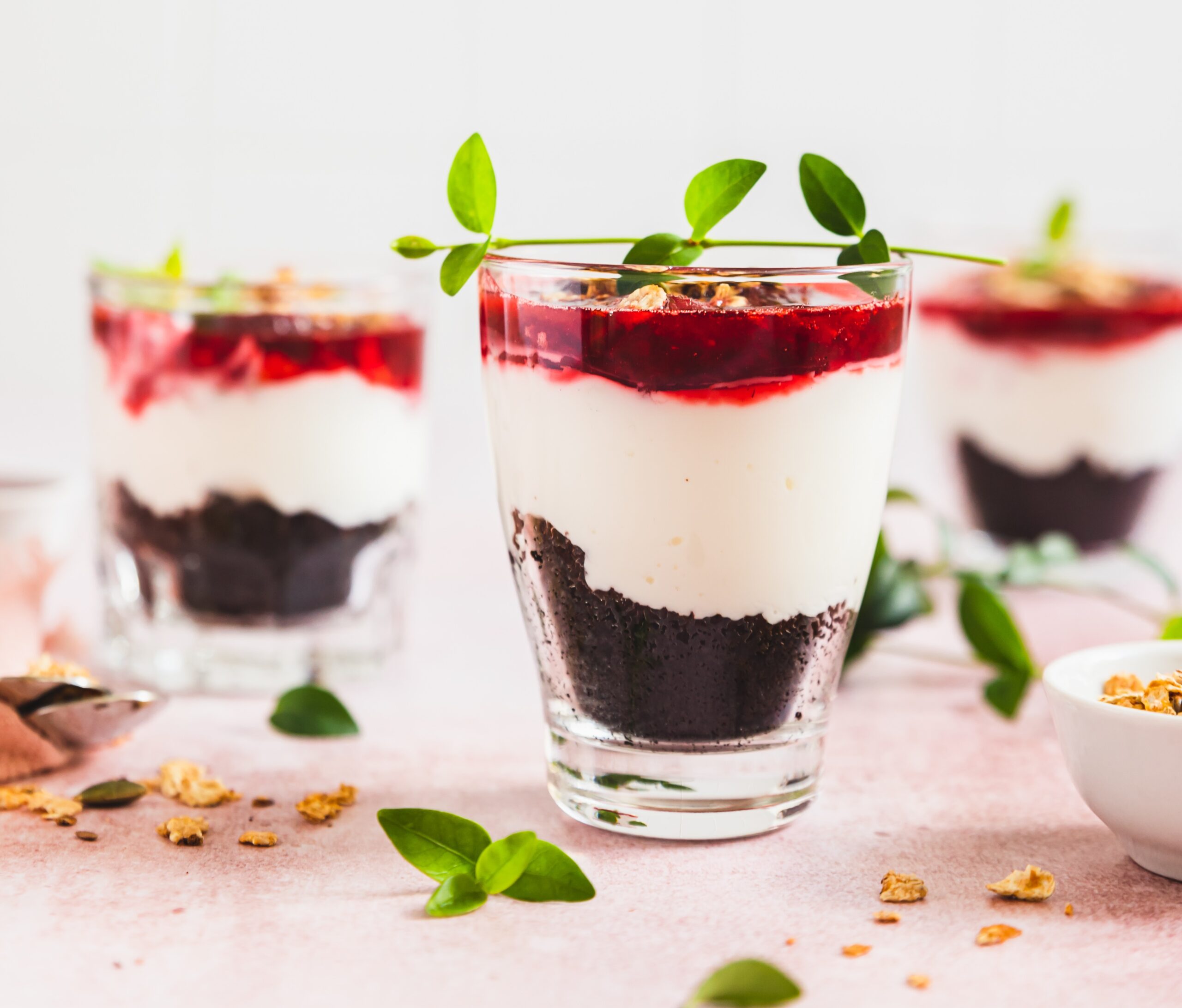 Brot als Dessert: Pumpernickel-Quark