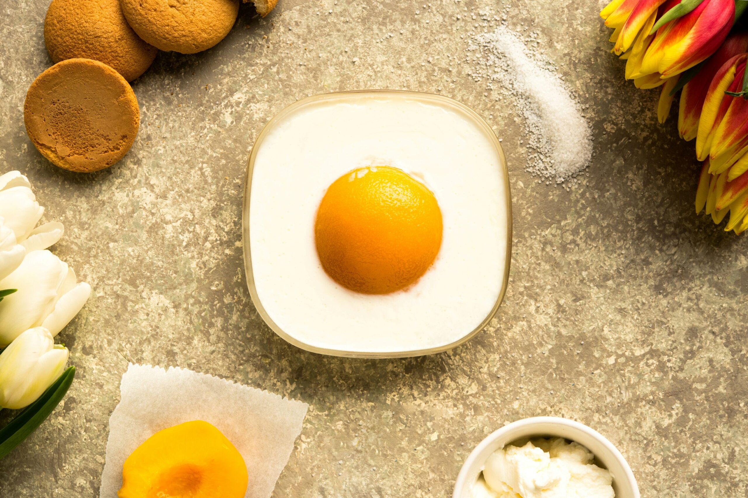 Brot als Dessert: Falsches Spiegelei